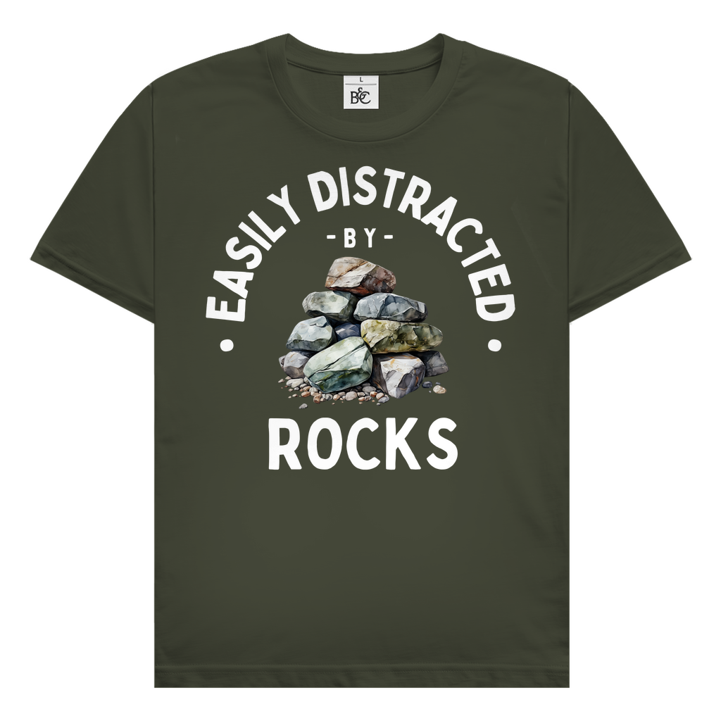 Easily distracted by rocks T-Shirt